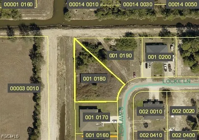 Photo 1 of Land for sale at 2100/2102 Leda Ave S, Lehigh Acres, FL 33973 | MLS# 2025015953 | Listing updated on 2026-08-17