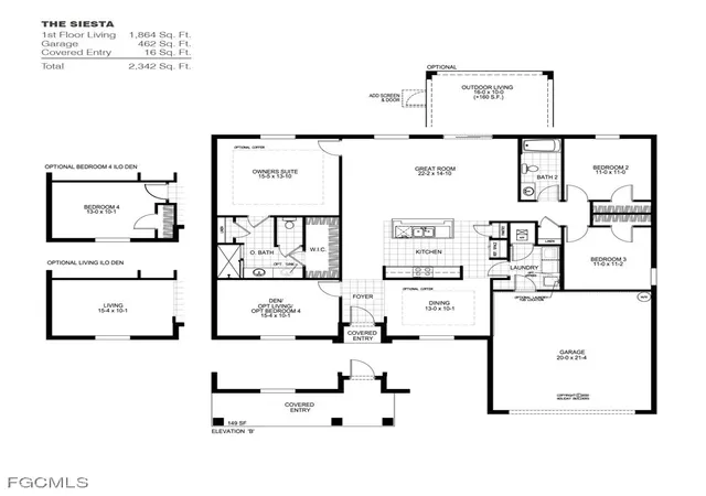 Photo 2 of Single family home for sale at 3005 17th Street SW, Lehigh Acres, FL 33976 | MLS# 2025024637 | Listing updated on 2026-08-21