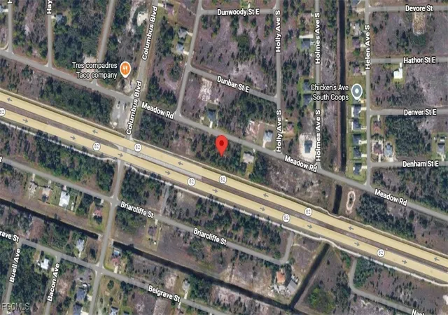 Photo 1 of Land for sale at 3534 Meadow Rd, Lehigh Acres, FL 33974 | MLS# 2025025000 | Listing updated on 2026-08-26