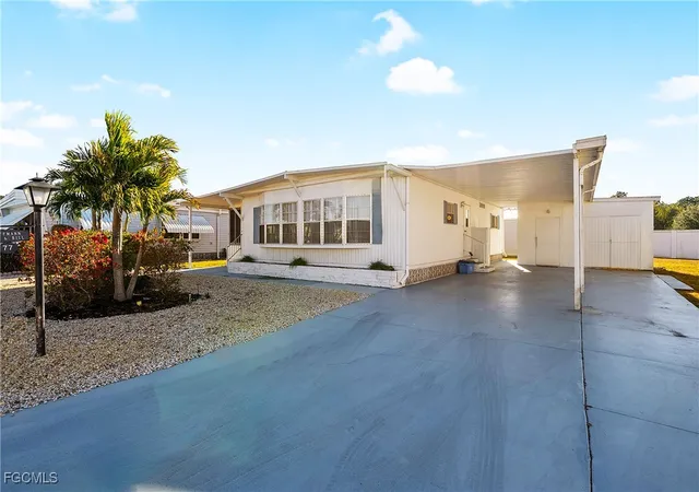 Photo 1 of Manufactured home for sale at 77 Snead Dr, North Fort Myers, FL 33903 | MLS# 2025006954 | Listing updated on 2026-09-24