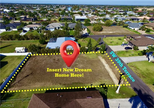 Photo 2 of Land for sale at 1910 Sw 39th Terrace, Cape Coral, FL 33914 | MLS# 2026010438 | Listing updated on 2026-08-17
