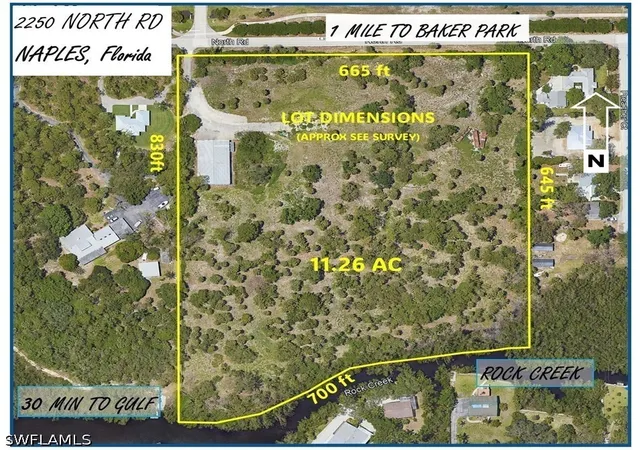 Photo 1 of Land for sale at 2250 North Rd, Naples, FL 34104 | MLS# 226014241 | Listing updated on 2026-08-25