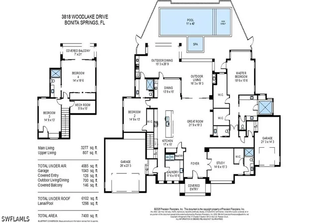 Photo 3 of Single family home for sale at 3818 Woodlake Dr, Bonita Springs, FL 34134 | MLS# 226012165 | Listing updated on 2026-08-19