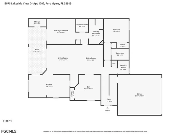 Photo 2 of Condo for sale at 15070 Lakeside View Dr #1202, Fort Myers, FL 33919 | MLS# 2026019537 | Listing updated on 2026-08-18