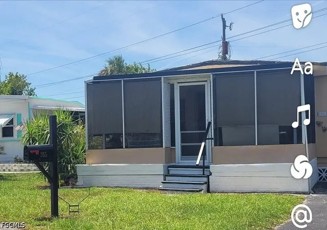 Photo 1 of Manufactured home for sale at 265 Fireball Ln, North Fort Myers, FL 33917 | MLS# 2026022310 | Listing updated on 2026-08-16