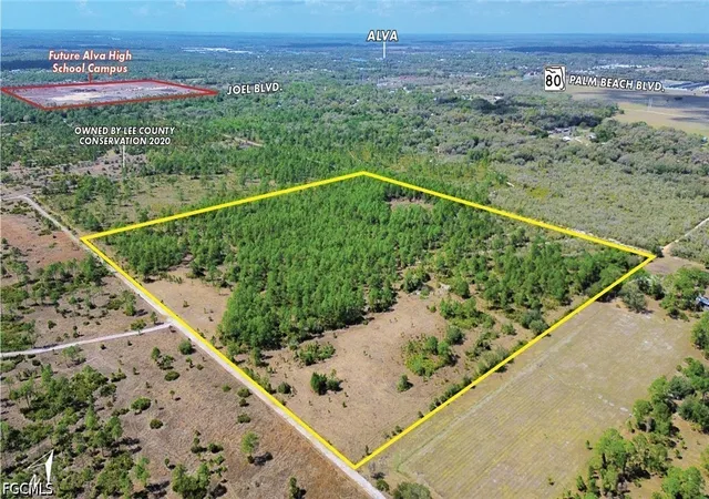 Photo 3 of Land for sale at Wakefield Ln, Alva, FL 33920 | MLS# 2026029156 | Listing updated on 2026-08-26
