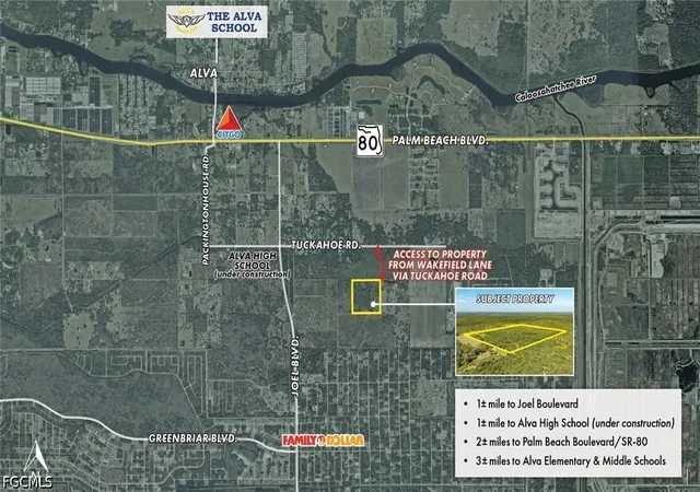 Photo 4 of Land for sale at Wakefield Ln, Alva, FL 33920 | MLS# 2026029156 | Listing updated on 2026-08-26