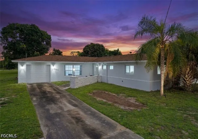 Photo 1 of Single family home for sale at 301 Hollywood St, Lehigh Acres, FL 33936 | MLS# 2026030561 | Listing updated on 2026-08-16