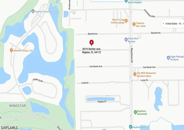 Photo 2 of Land for sale at 2619 Storter Ave, Naples, FL 34112 | MLS# 226027944 | Listing updated on 2026-08-27