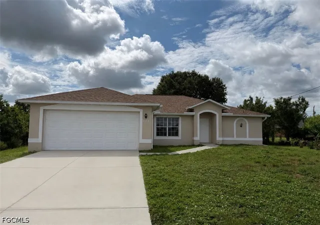 Photo 1 of Sale Pending at 573 Bourse Cir, Lehigh Acres, FL 33974 | MLS# 2026033298 | Listing updated on 2026-08-17