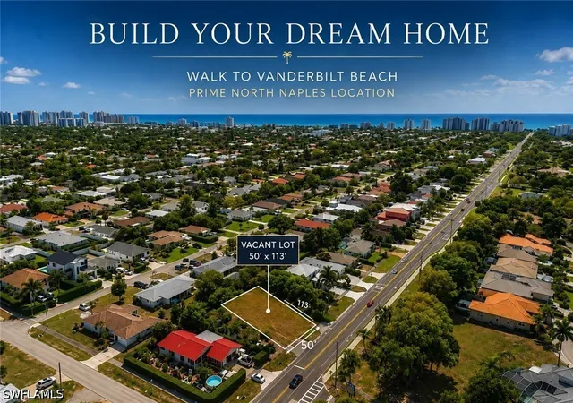 Photo 1 of Land for sale at 686 111th Avenue N, Naples, FL 34108 | MLS# 226028712 | Listing updated on 2026-08-18