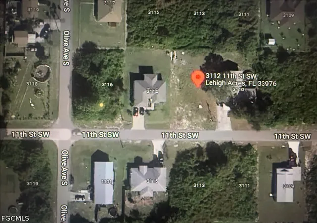 Photo 1 of Land for sale at 3112 20th Street Sw, Lehigh Acres, FL 33976 | MLS# 2026034588 | Listing updated on 2026-10-29
