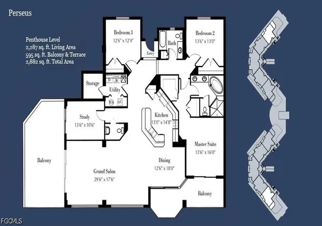 Listing Photo 2 - Condo for sale in building located at 3414 Hancock Brg Pkwy, NORTH FORT MYERS, FL 33903 - Unit #1202