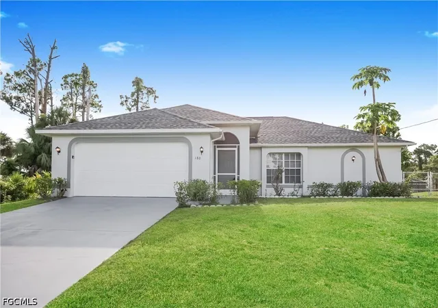 Photo 1 of Single family home for sale at 180 Thornton Ave S, Lehigh Acres, FL 33974 | MLS# 2026035504 | Listing updated on 2026-08-20
