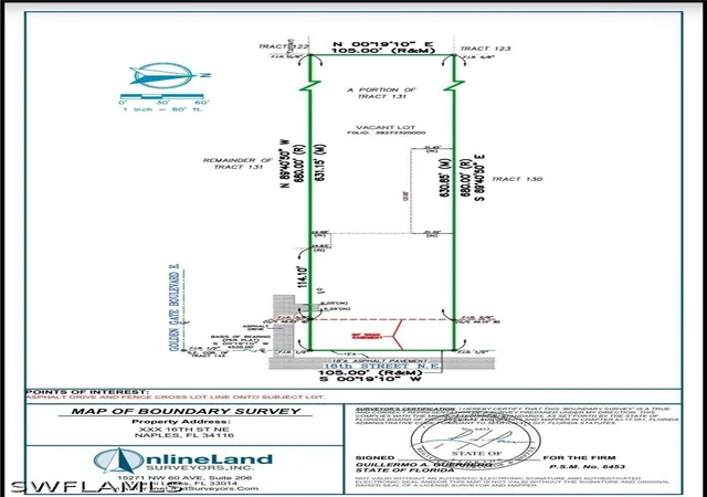 Photo 1 of Land for sale at Ave Ne, Naples, FL 34120 | MLS# 226030293 | Listing updated on 2026-08-30