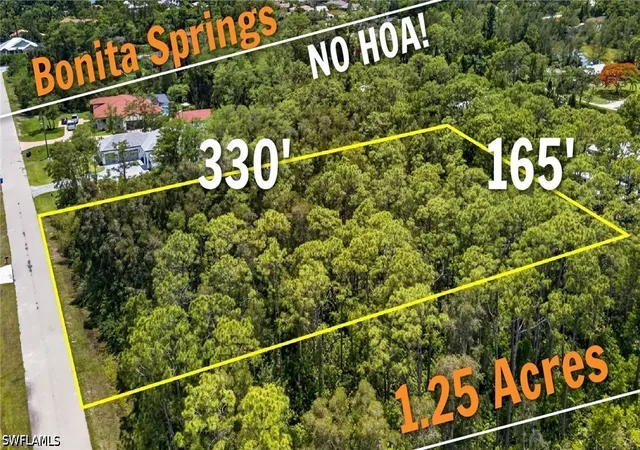 Photo 1 of Land for sale at 24376 Melaine Ln, Bonita Springs, FL 34135 | MLS# 226030829 | Listing updated on 2026-08-26