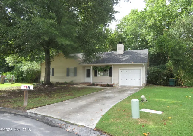 Photo 1 of Single family home for sale at 116 Ervin Ct, Jacksonville, NC 28546 | MLS# 100590412 | Listing updated on 2026-09-16