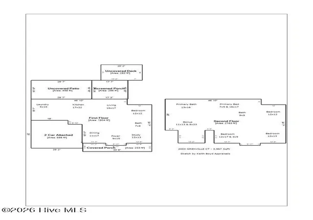 Photo 3 of Single family home for sale at 2003 Grenville Ct, Trent Woods, NC 28562 | MLS# 100591041 | Listing updated on 2026-08-20