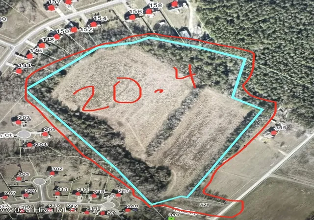 Photo 1 of Land for sale at 325 Brothers Ln, Jacksonville, NC 28546 | MLS# 100593862 | Listing updated on 2026-08-26