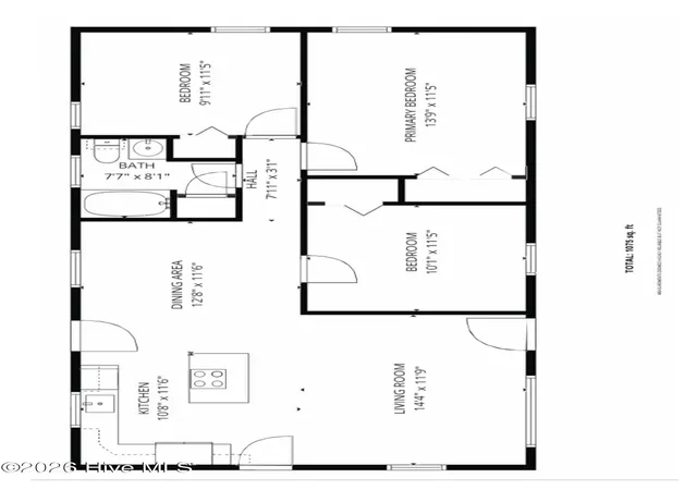 Photo 26 of Single family home for sale at 110 Elder St, Rockingham, NC 28379 | MLS# 100597871 | Listing updated on 2026-09-06