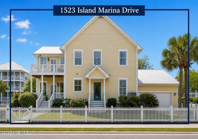 Photo 1 of Townhouse for sale at 1523 Is Marina Dr, Carolina Beach, NC 28428 | MLS# 100566158 | Listing updated on 2026-09-15