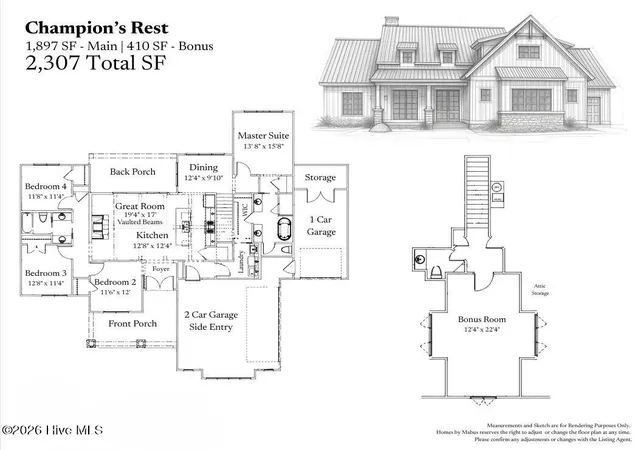 Photo 2 of Single family home for sale at 1105 Harnett Rd, Cameron, NC 28326 | MLS# 100589564 | Listing updated on 2026-08-27