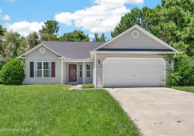 Photo 1 of Single family home for sale at 103 Butternut Cir, Jacksonville, NC 28546 | MLS# 100595863 | Listing updated on 2026-08-19