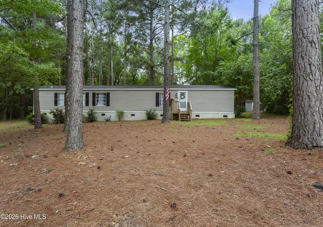 Photo 1 of Manufactured home for sale at 111 Meadow Ln, Hoffman, NC 28347 | MLS# 100594949 | Listing updated on 2026-09-15