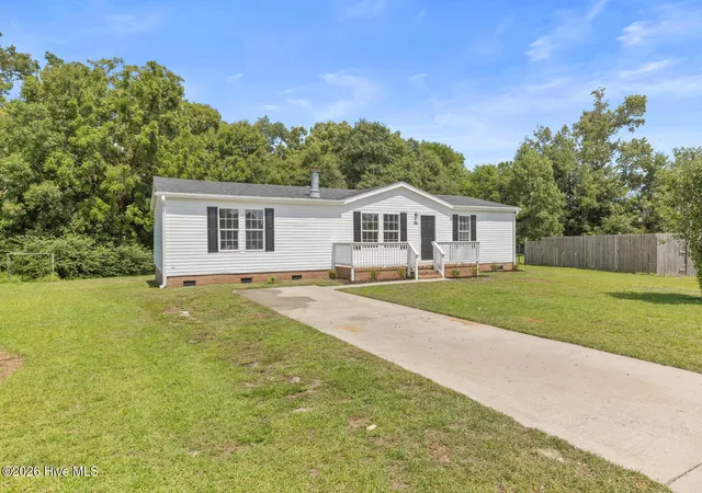 Photo 1 of Manufactured home for sale at 313 Windy Branch Way, Jacksonville, NC 28540 | MLS# 100596185 | Listing updated on 2026-08-28