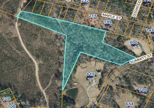 Photo 1 of Land for sale at Tbd Summit St, Carthage, NC 28327 | MLS# 100598315 | Listing updated on 2026-08-22
