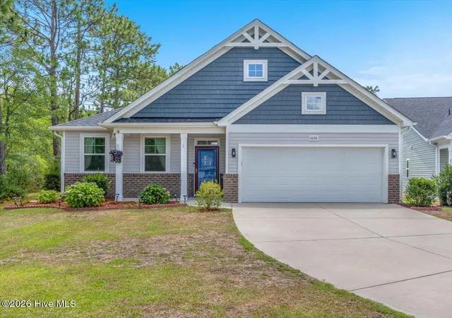 Photo 1 of Single family home for sale at 1630 E New Carraway Pl Se, Bolivia, NC 28422 | MLS# 100590124 | Listing updated on 2026-08-21