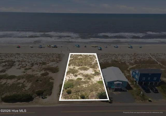 Photo 2 of Land for sale at 2629 E Beach Dr, Oak Island, NC 28465 | MLS# 100585328 | Listing updated on 2026-08-20