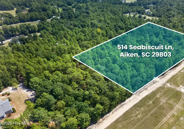 Photo 2 of Land for sale at 514 Seabiscuit Ln, Aiken, SC 29803 | MLS# 100599244 | Listing updated on 2026-08-27