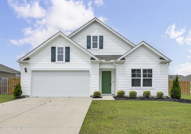 Photo 1 of Single family home for sale at 108 Cassidy Ln, Holly Ridge, NC 28445 | MLS# 100591063 | Listing updated on 2026-09-17