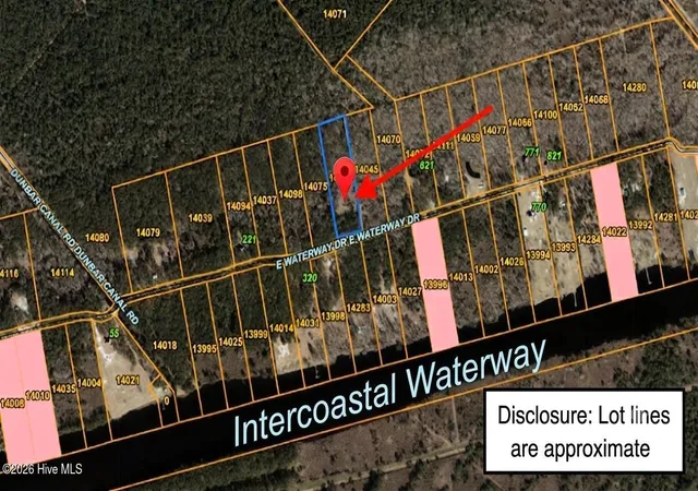 Photo 1 of Land for sale at 82 E Waterway Dr, Belhaven, NC 27810 | MLS# 100594379 | Listing updated on 2026-08-19