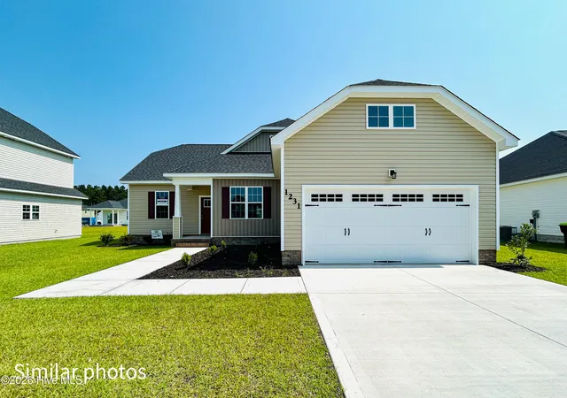 Photo 1 of Single family home for sale at 1231 Inner Banks Ln, Jacksonville, NC 28546 | MLS# 100562830 | Listing updated on 2026-09-22
