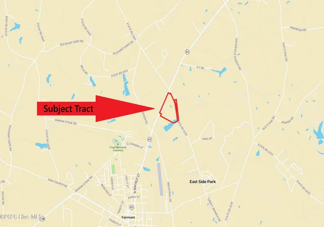 Photo 2 of Land for sale at Tbd Nc 41, Fairmont, NC 28340 | MLS# 100599012 | Listing updated on 2026-08-26