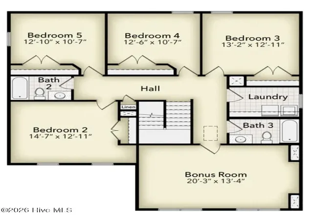 Photo 3 of Single family home for sale at 816 Hidden Brg Dr, Jacksonville, NC 28546 | MLS# 100594936 | Listing updated on 2026-08-25
