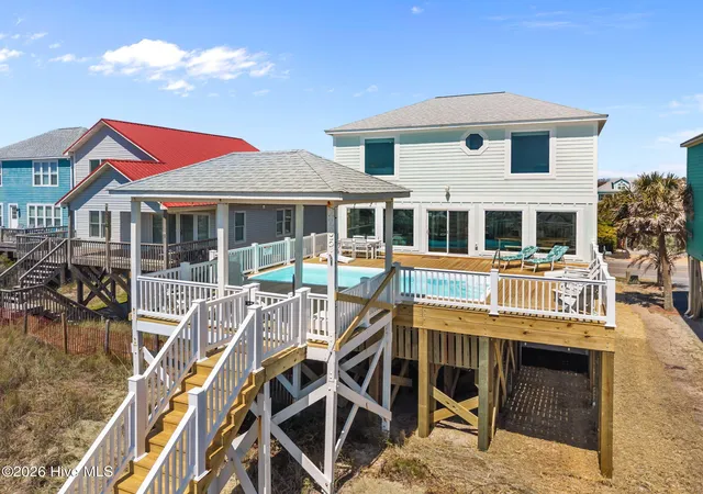 Photo 1 of Single family home for sale at 2205 E Beach Dr, Oak Island, NC 28465 | MLS# 100598231 | Listing updated on 2026-08-22