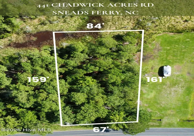 Land for sale at 441 Chadwick Acres Rd, Sneads Ferry, NC 28460 | MLS# 100598792