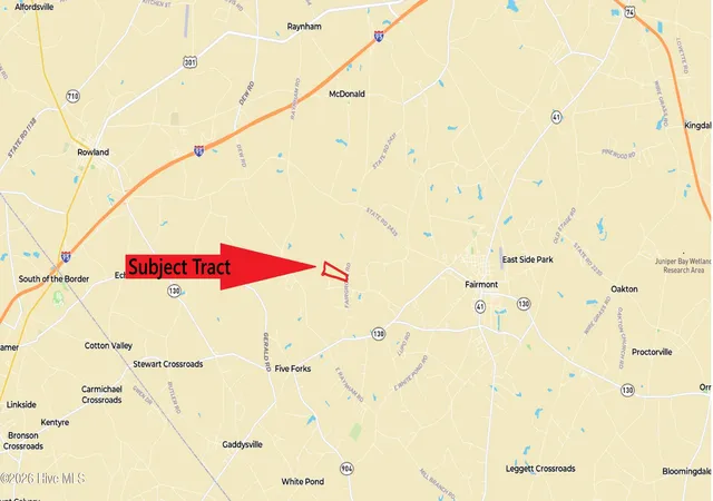 Photo 2 of Land for sale at Tbd Fairgrove Rd, Fairmont, NC 28340 | MLS# 100599021 | Listing updated on 2026-08-26