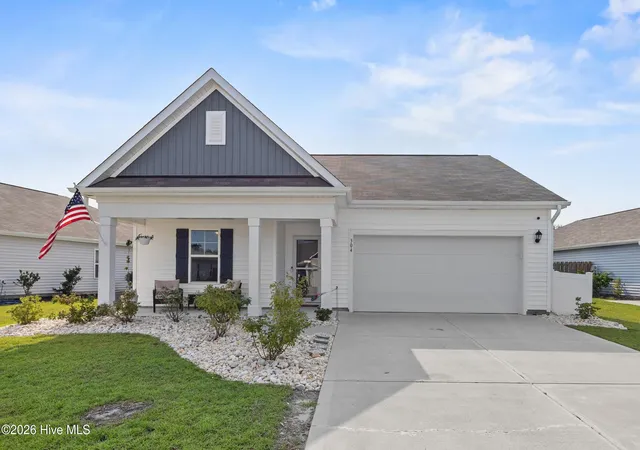 Photo 1 of Single family home for sale at 304 Cleat Dr, Holly Ridge, NC 28445 | MLS# 100587805 | Listing updated on 2026-09-14