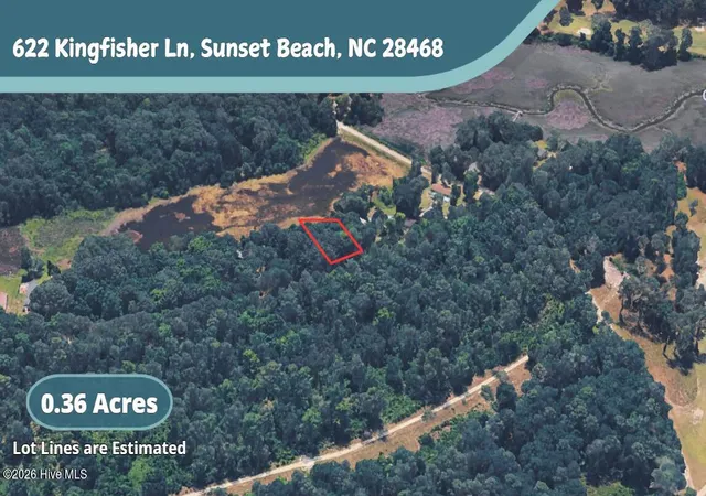 Land for sale at 622 Kingfisher Ln SW, Sunset Beach, NC 28468 | MLS# 100593509