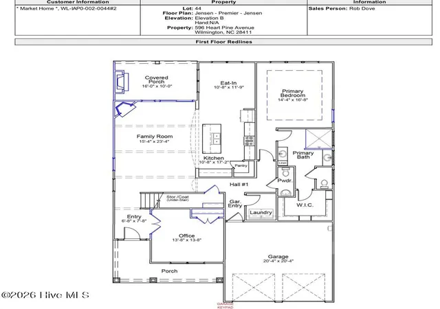 Photo 1 of Single family home for sale at 596 Heart Pine Ave, Wilmington, NC 28401 | MLS# 100590389 | Listing updated on 2026-09-11