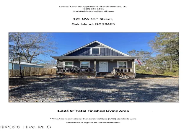 Photo 45 of Single family home for sale at 125 Nw 15th Street, Oak Island, NC 28465 | MLS# 100590381 | Listing updated on 2026-08-29
