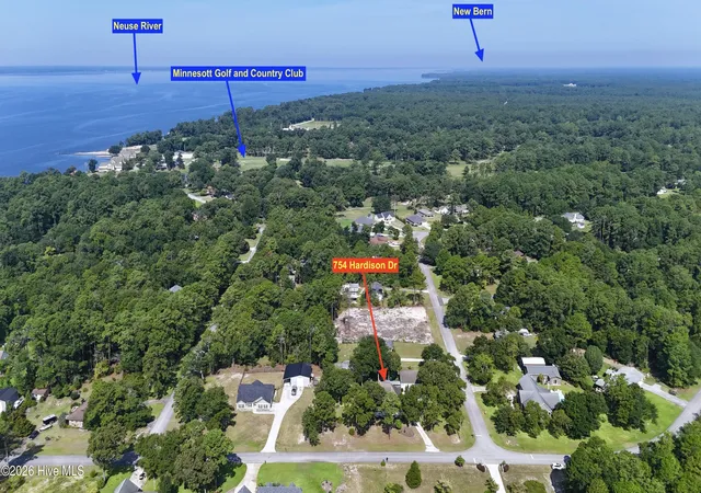 Photo 1 of Single family home for sale at 754 Hardison Dr, Arapahoe, NC 28510 | MLS# 100597530 | Listing updated on 2026-09-17
