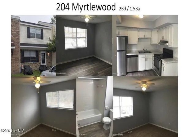 Photo 2 of Townhouse for sale at 204 Myrtlewood Cir, Jacksonville, NC 28546 | MLS# 100595107 | Listing updated on 2026-08-24