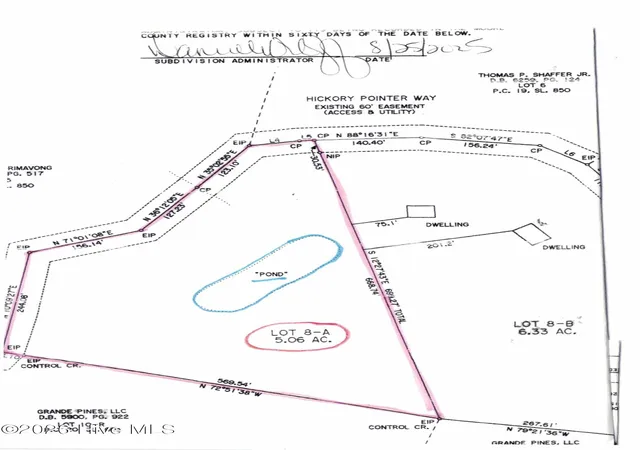 Photo 1 of Land for sale at 150 Hickory Pointer Way, Cameron, NC 28326 | MLS# 100597592 | Listing updated on 2026-08-20