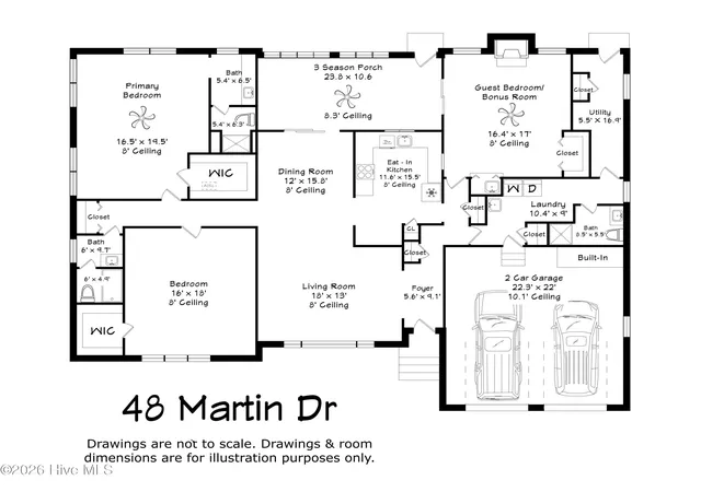 Photo 2 of Single family home for sale at 48 Martin Dr, Whispering Pines, NC 28327 | MLS# 100594964 | Listing updated on 2026-10-02