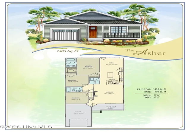Photo 2 of Single family home for sale at 52 Grace Pond Ave, Benson, NC 27504 | MLS# 100599257 | Listing updated on 2026-09-20